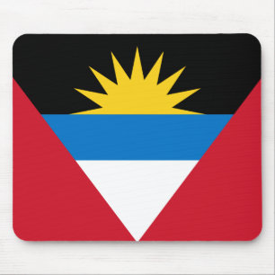 Tapis De Souris mousepad, drapeau antigua et barbuda