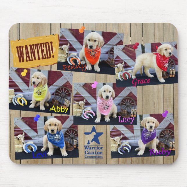 Tapis De Souris Mousepad du cowboy HHD (Devant)