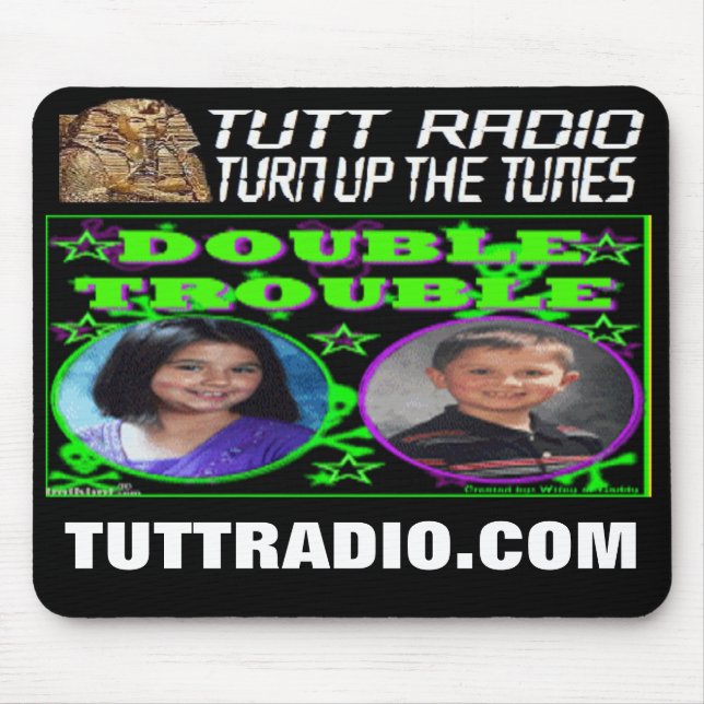 Tapis De Souris Mousepad du double problème par radio de Tutt (Devant)