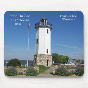 Tapis De Souris Mousepad du phare Fond Du Lac