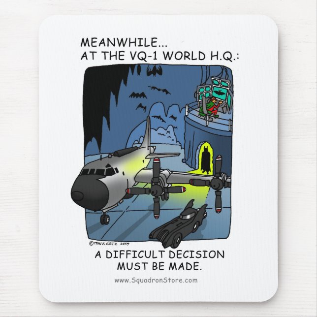 Tapis De Souris Mousepad du QG VQ-1 (Devant)