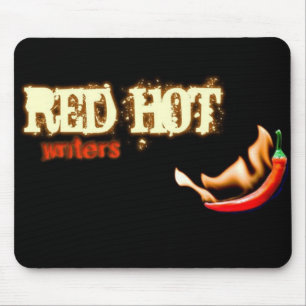 Tapis De Souris Mousepad d'un rouge ardent