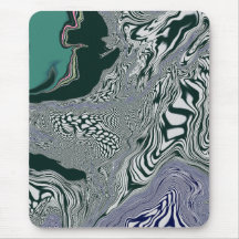 Mousepad "Emerald Marble Flow"
