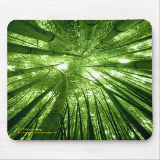 Tapis De Souris Mousepad en bambou de forêt