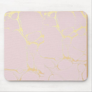 Tapis De Souris Mousepad en marbre rose
