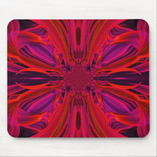 Tapis De Souris Mousepad feuille rouge