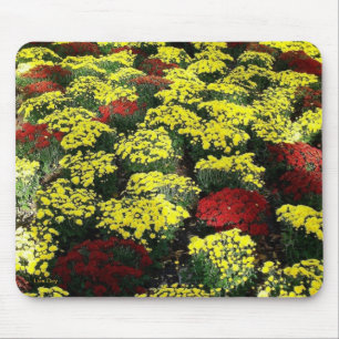 Tapis De Souris Mousepad 'Fleurs d'Automne'