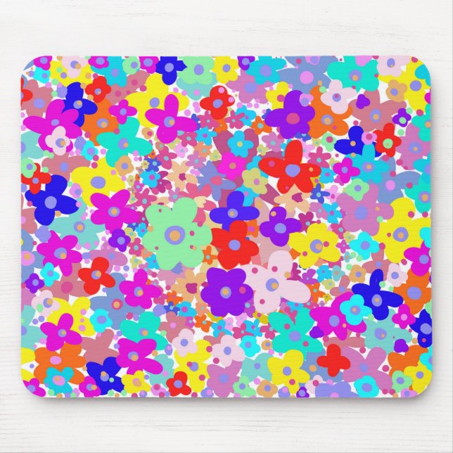 Tapis De Souris Mousepad floral (Devant)