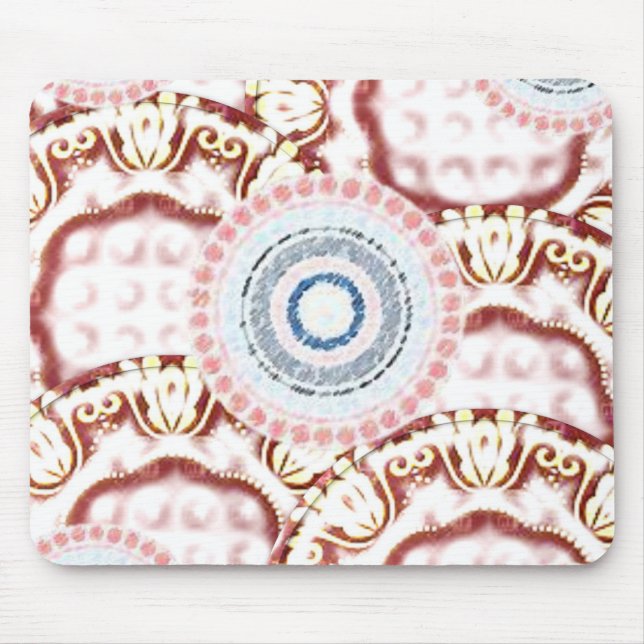 Tapis De Souris Mousepad Floral (Devant)