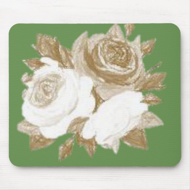 Tapis De Souris Mousepad Floral (Devant)