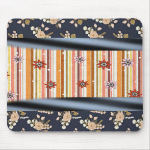 Tapis De Souris Mousepad Floral