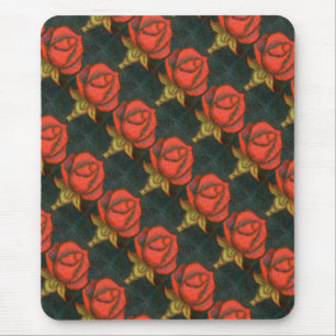 Tapis De Souris Mousepad floral "Rosebud"
