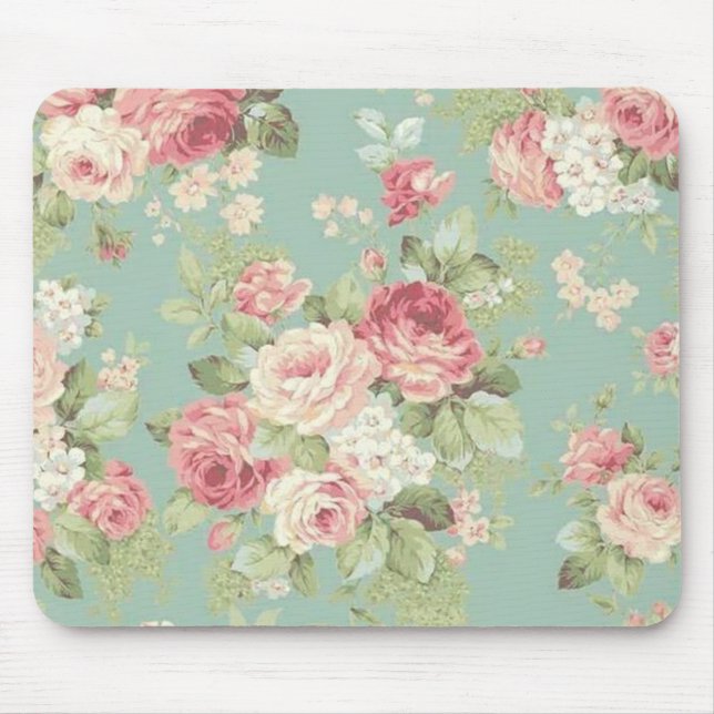 Tapis De Souris Mousepad Flowers (Devant)