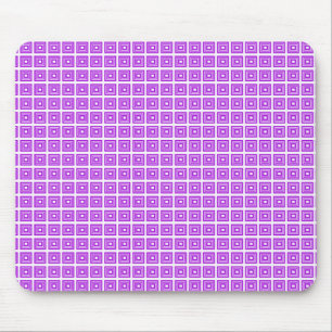 Tapis De Souris Mousepad géométrique rétro, violet