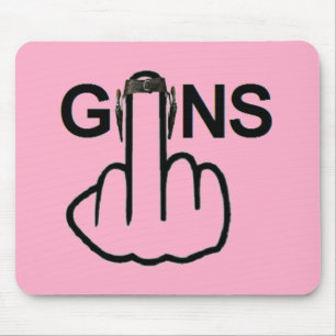 Tapis De Souris Mousepad Guns Flip