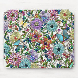 Tapis De Souris Mousepad incrusté de bijoux