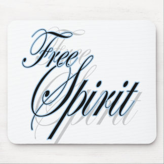 Tapis De Souris Mousepad inspiré d'esprit libre pour des filles