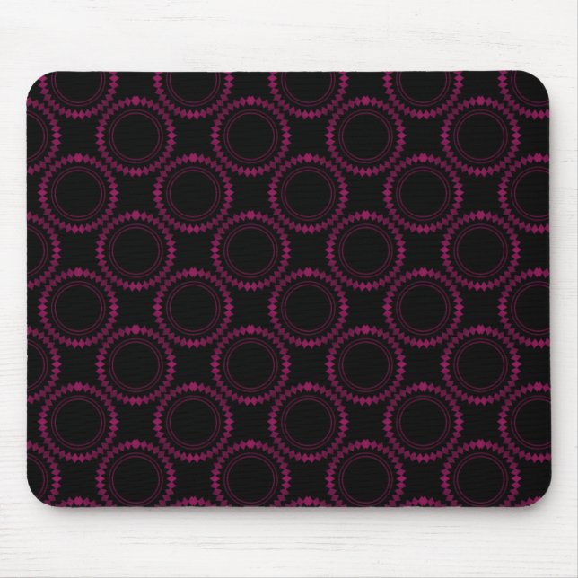 Tapis De Souris Mousepad lisse et poli, Magenta (Devant)