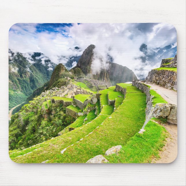 Tapis De Souris Mousepad Machu Picchu, Cusco - Pérou (Devant)