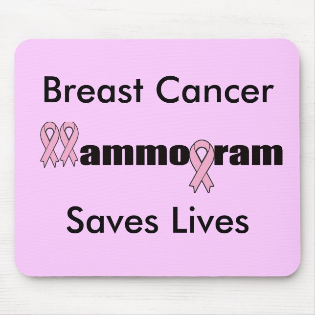 Tapis De Souris Mousepad - mammographie de cancer du sein (Devant)