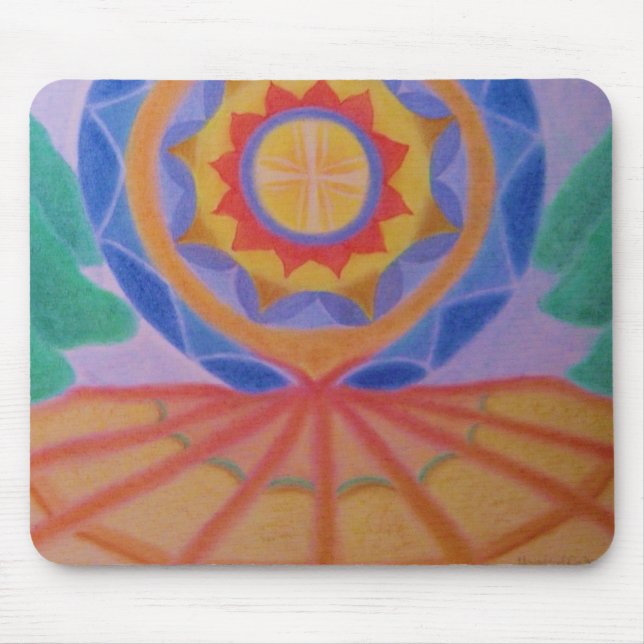 TAPIS DE SOURIS MOUSEPAD, MANDALA (Devant)