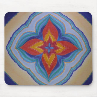 TAPIS DE SOURIS MOUSEPAD, MANDALA, FLEUR