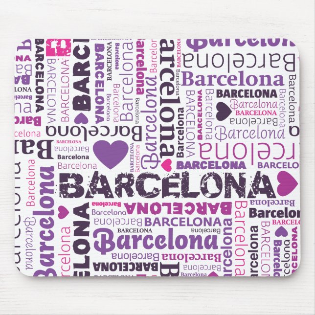 Tapis De Souris Mousepad mignon de souvernir de l'Espagne (Devant)