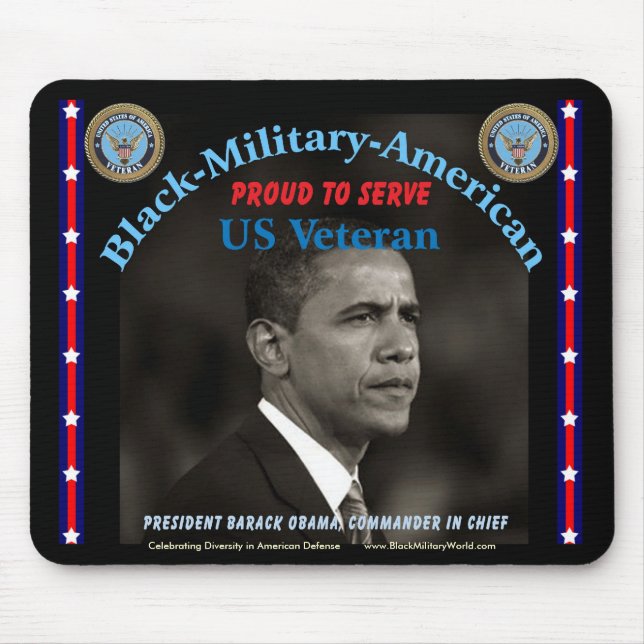 Tapis De Souris Mousepad, militaires retirés (Devant)