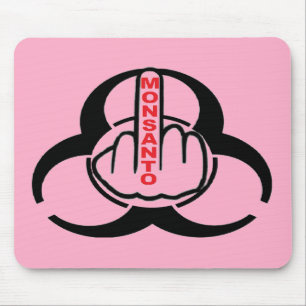 Tapis De Souris Mousepad Monsanto Bio Retourner le danger