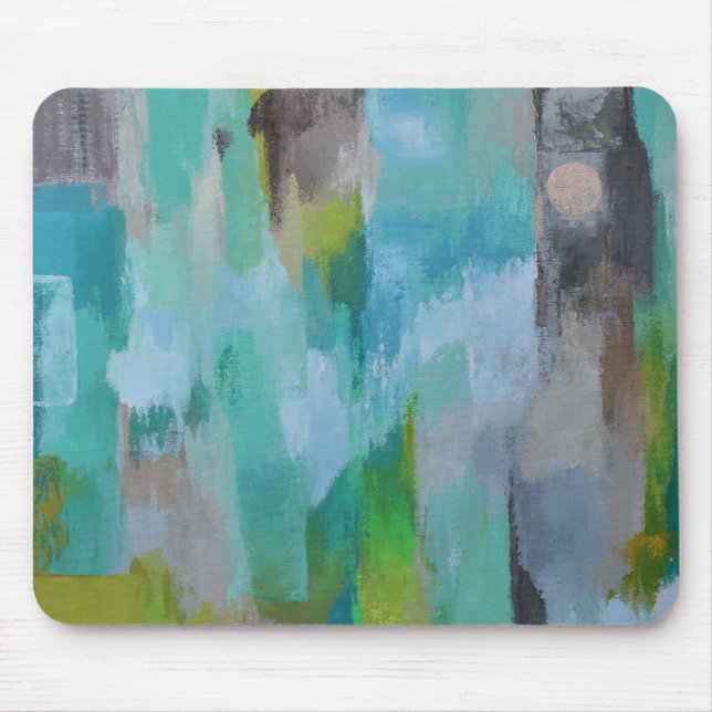 Tapis De Souris Mousepad Moon Argent (Devant)