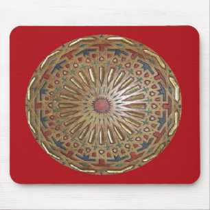 Tapis De Souris Mousepad Morrocon beauté sur le rouge