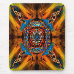 Tapis De Souris Mousepad mystique fractal