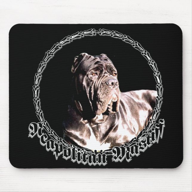 Tapis De Souris Mousepad napolitain Mastiff (Devant)