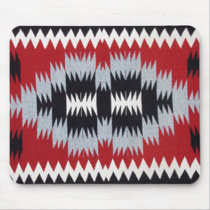 Tapis De Souris Mousepad natif américain de tissage de couverture