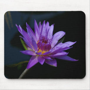 Tapis De Souris Mousepad, Nénuphar de Lotus violet