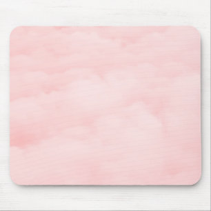 Tapis De Souris Mousepad nuage rose
