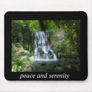 Tapis De Souris mousepad paisible de cascade
