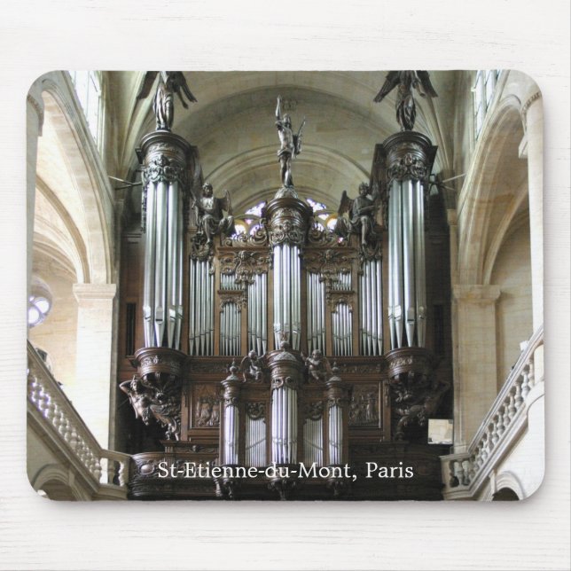 Tapis De Souris Mousepad parisien d'organe (Devant)