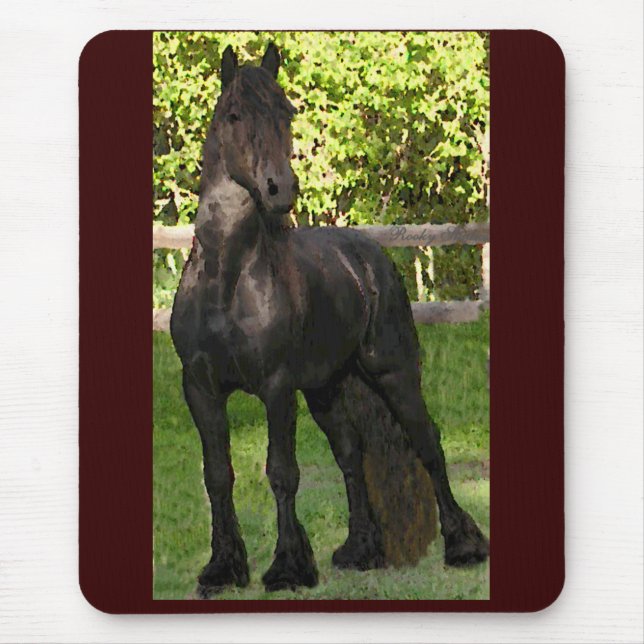 Tapis De Souris Mousepad peint par frison (Devant)