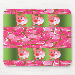 Tapis De Souris Mousepad Pig