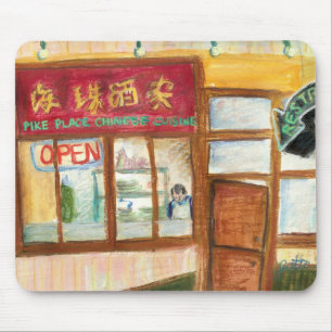 Tapis De Souris Mousepad (Pike Place Seattle)