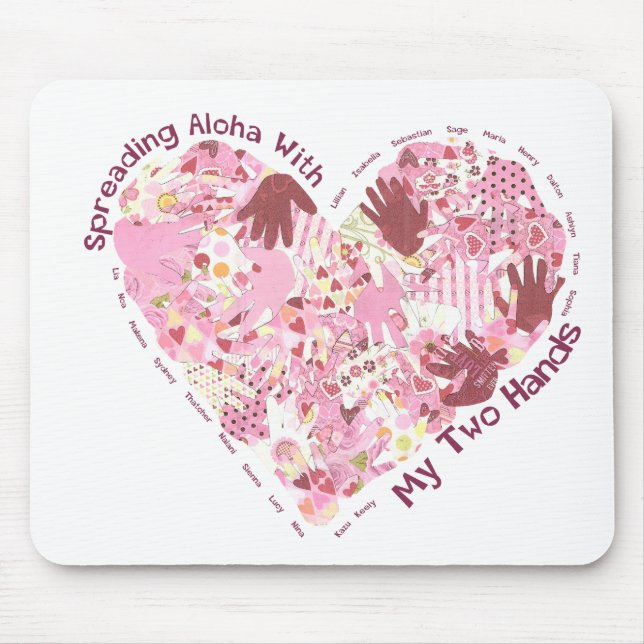 Tapis De Souris Mousepad : Propagation Aloha (Devant)