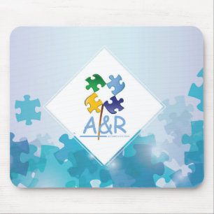 Tapis De Souris Mousepad Quebra Tête Bleue