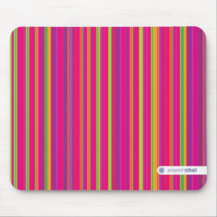 Tapis De Souris Mousepad rayé de sucrerie