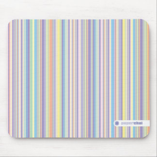 Tapis De Souris Mousepad rayé en pastel