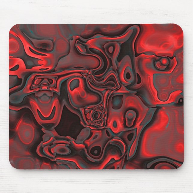 Tapis De Souris Mousepad Red Dominant Gemstone Motif (Devant)
