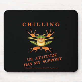 Tapis De Souris Mousepad - refroidissant avec l'attitude