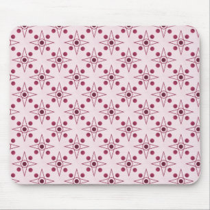 Tapis De Souris Mousepad rétro-métrique Fuchsia