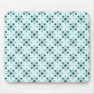 Tapis De Souris Mousepad Rétro-métrique, Teal