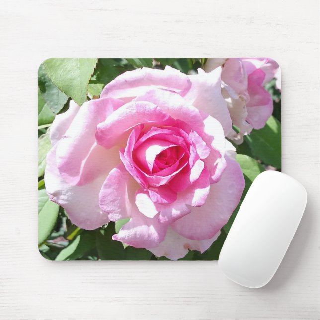 Tapis De Souris Mousepad rose (Avec souris)